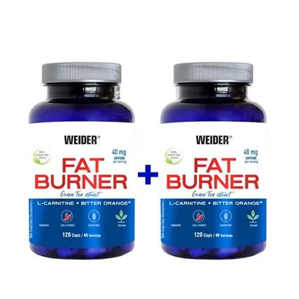  PACK DÚO FAT BURNER WEIDER (2X120 CÁPSULAS)